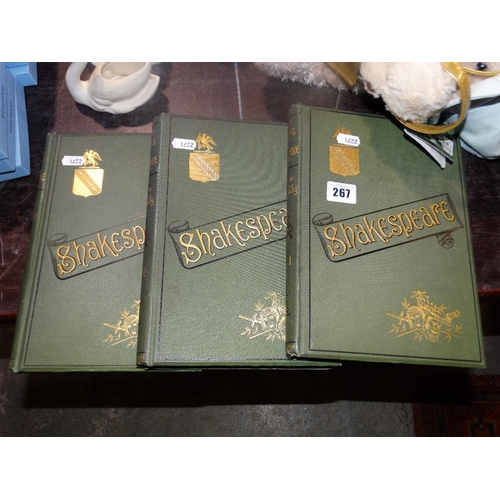 267 - Three Vintage Shakespeare Books