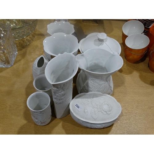 81 - Nine Pieces Of Kaiser White Porcelain