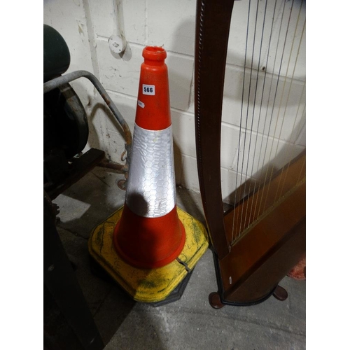 566 - Two Traffic Cones
