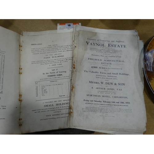 10 - Of Local Interest An Auction Catalogue For The Dispersal Of Plas Tirion Estate, Caernarfon, November... 