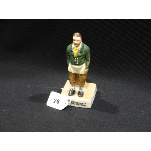 28 - A Reproduction Model Staffordshire Figure