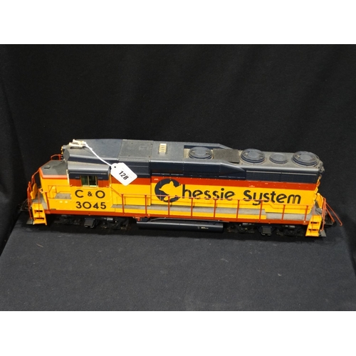 128 - A USA Trains Model Rio Grande Diesel Locomotive, No 3045, 1 Gauge
Model Train