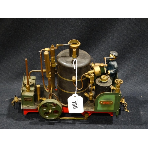 130 - A Regner Willi Single Boiler Live Steam Locomotive, 0 Gauge
Model Train