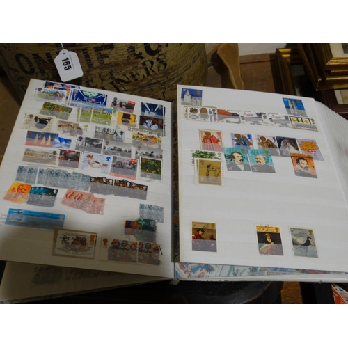 162 - Six Albums Of World Stamps