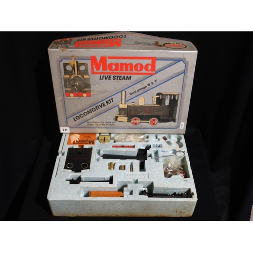 211 - A Boxed Mamod Live Stream Locomotive Kit