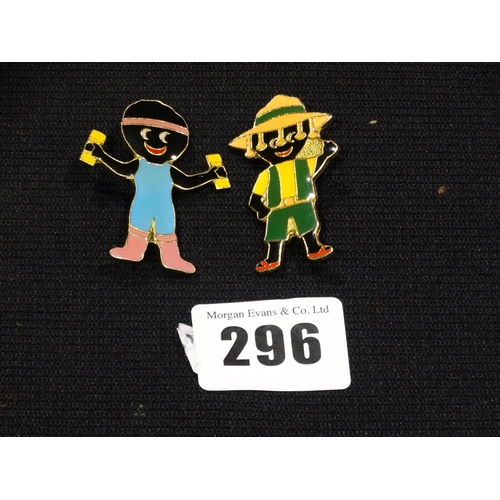 296 - Two Robinsons Jam Pin Badges, Australian & Exerciser