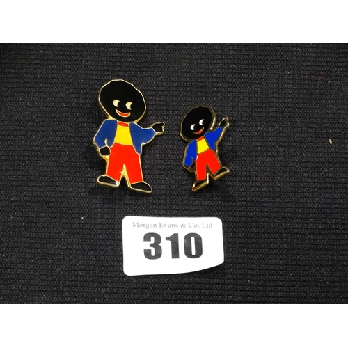 310 - Two Robinsons Jam Pin Badges