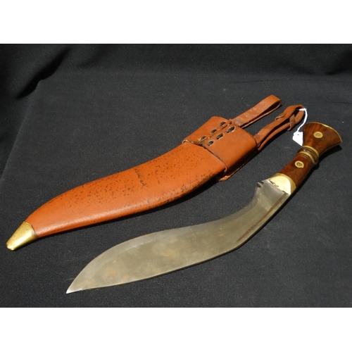 422 - A Large Military Kukri Knife