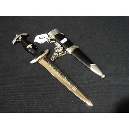 433 - A Reproduction Nazi Dress Dagger