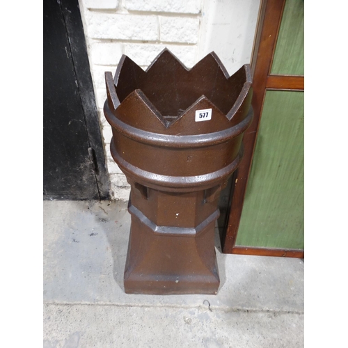 577 - An Antique Chimney Pot