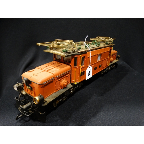 124 - A Lehmann Model Locomotive, LGB 20400 