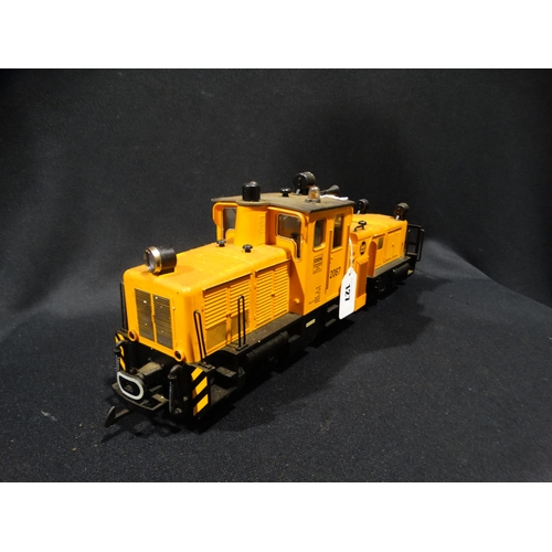 127 - A Lehmann LGB Model 20670 Track Cleaning Locomotive, 1 Gauge
Model Train