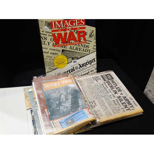 164 - Two Binders Of Second World War Collectors Magazines