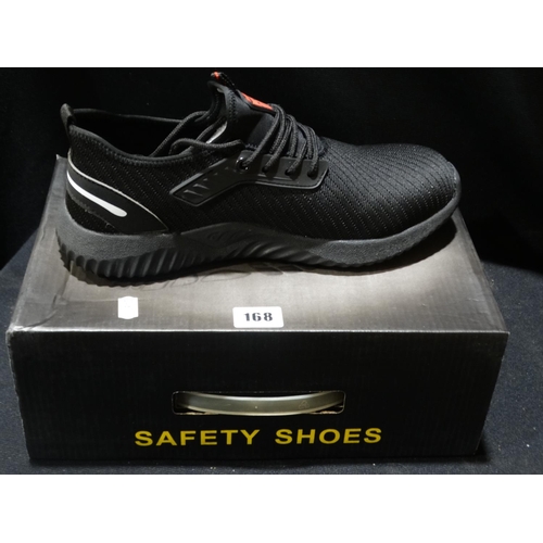 168 - A Pair Of Steel Toe Cap Safety Shoes, Size 8