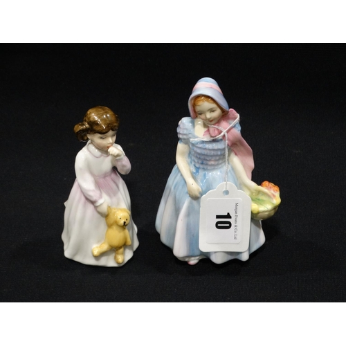 10 - Two Small Size Royal Doulton Figures