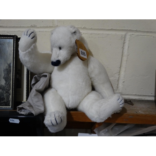 525 - A Collectable Soft Toy Polar Bear