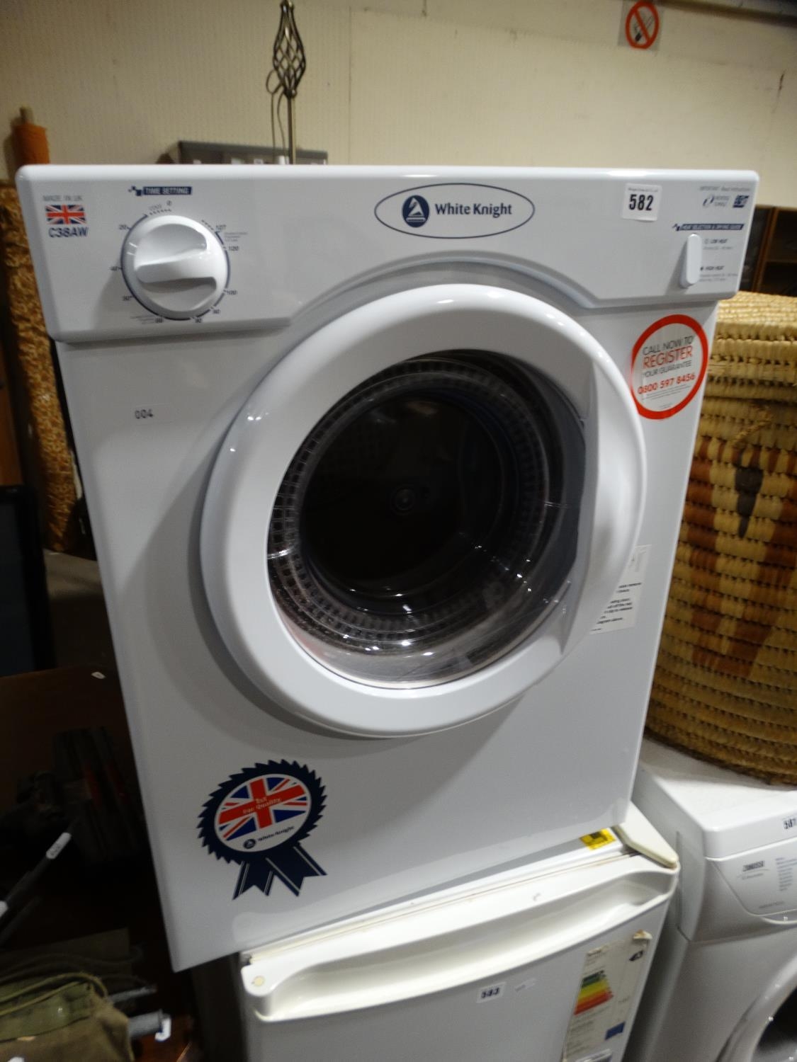 A White Knight Tumble Dryer