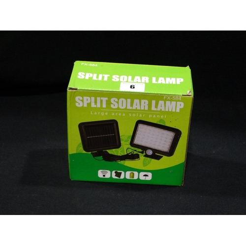 6 - A New & Boxed Solar Lamp