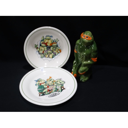 61 - Three Pieces Of Teenage Mutant Ninja Turtle Pottery