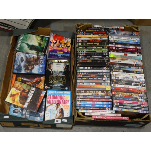 127 - Two Boxes Of DVDs