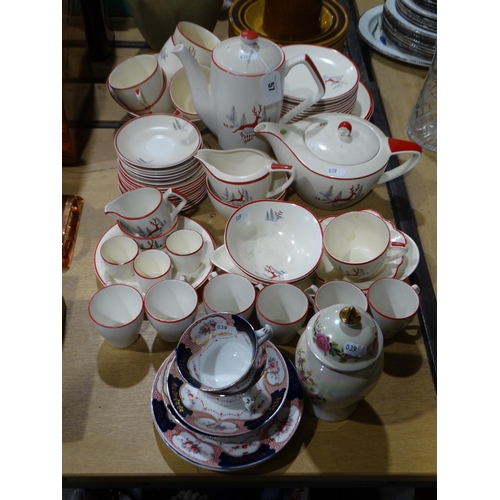 57 - A Good Qty Of Crown Devon Stockholm Pattern Tea & Dinnerware, Together With A Small Qty Of Further C... 