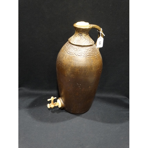 59 - An Anglesey Pottery Stoneware Flagon