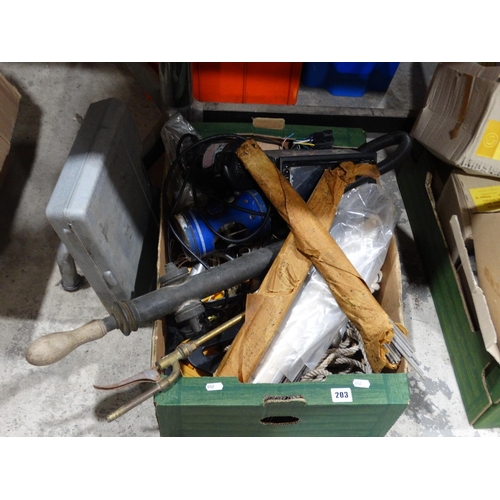 A Box Of Mixed Tools Etc