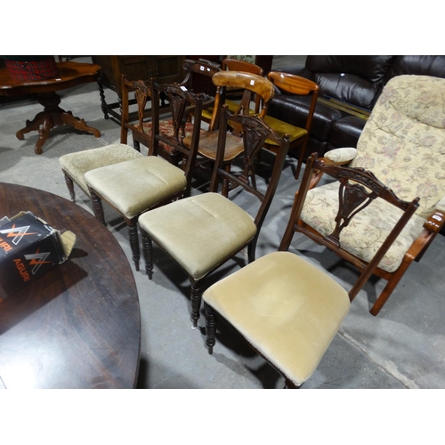 554 - Four Edwardian Drawing Room Chairs
