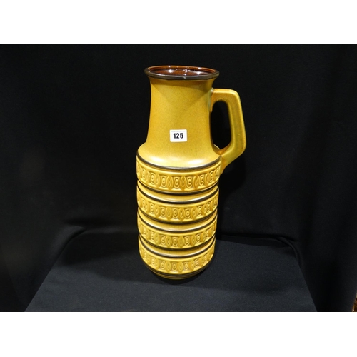 125 - A West German Pottery Handled Vase, Scheurich 429-45