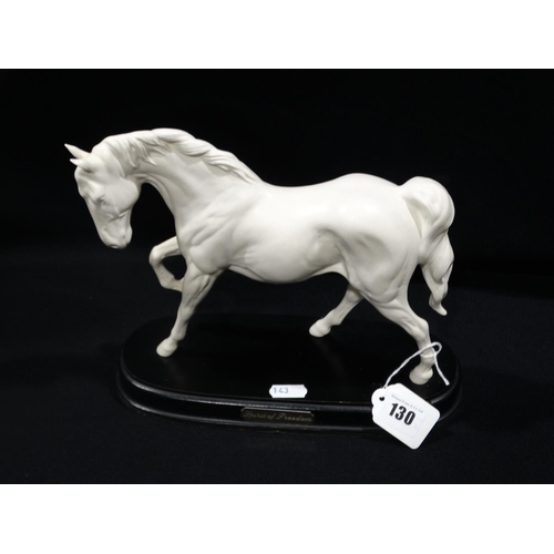 130 - A Royal Doulton Matt Glazed Model Horse 