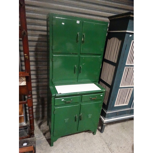 680 - An Early 20thc Kitchen Food Cupboard