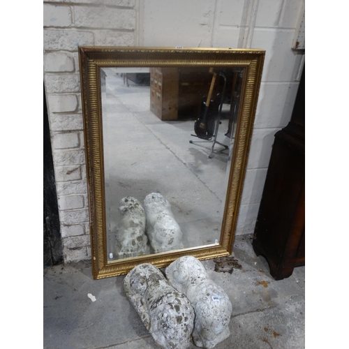 683 - An Antique Style Gilt Framed Wall Mirror