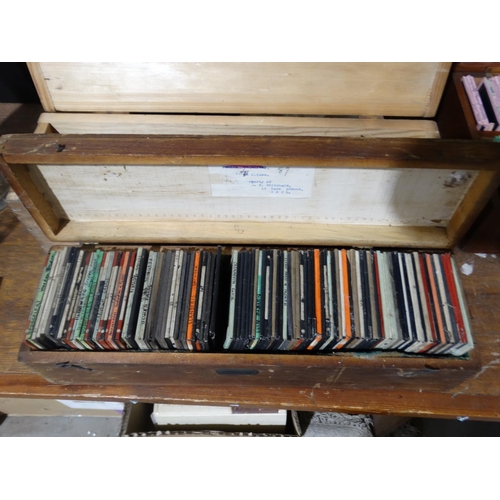 248 - Three Cases Of Magic Lantern Slides To Include Many North Wales Views