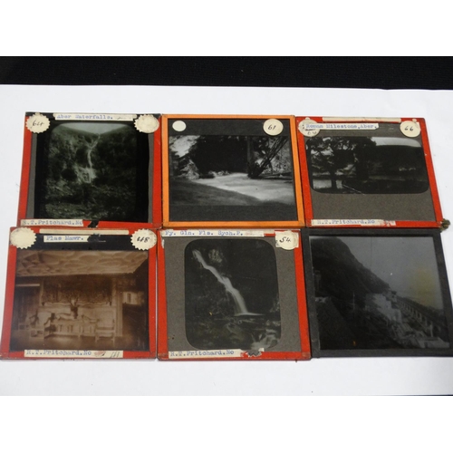 248 - Three Cases Of Magic Lantern Slides To Include Many North Wales Views