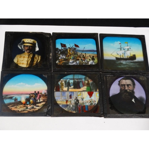 248 - Three Cases Of Magic Lantern Slides To Include Many North Wales Views