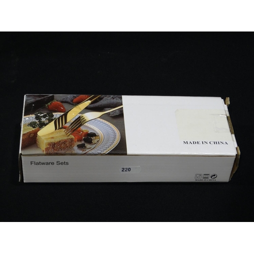 131 - A New & Boxed Cutlery Set