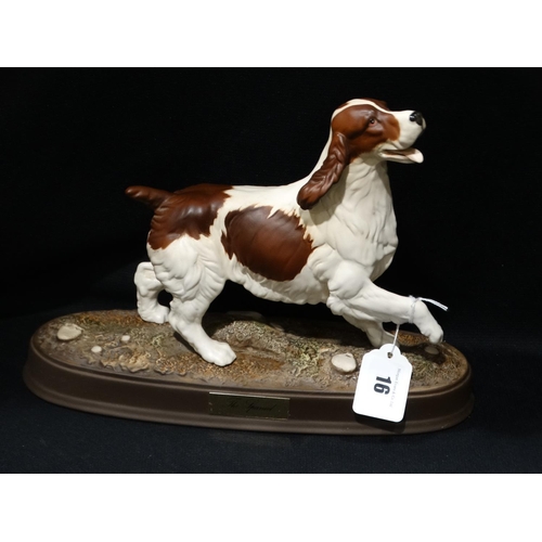 16 - A Beswick Pottery Model Of A Spaniel