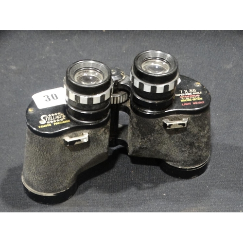 30 - A Pair Of Swift 7 X 35 Wide Angle Binoculars