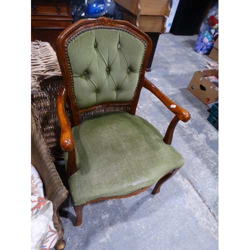 A Victorian Style Bedroom Chair
