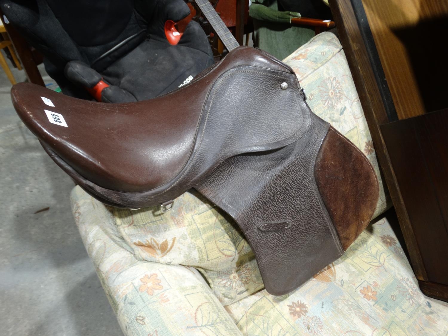 A Vintage Horse Saddle