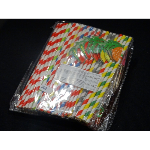 A Qty Of Novelty Drinking Straws