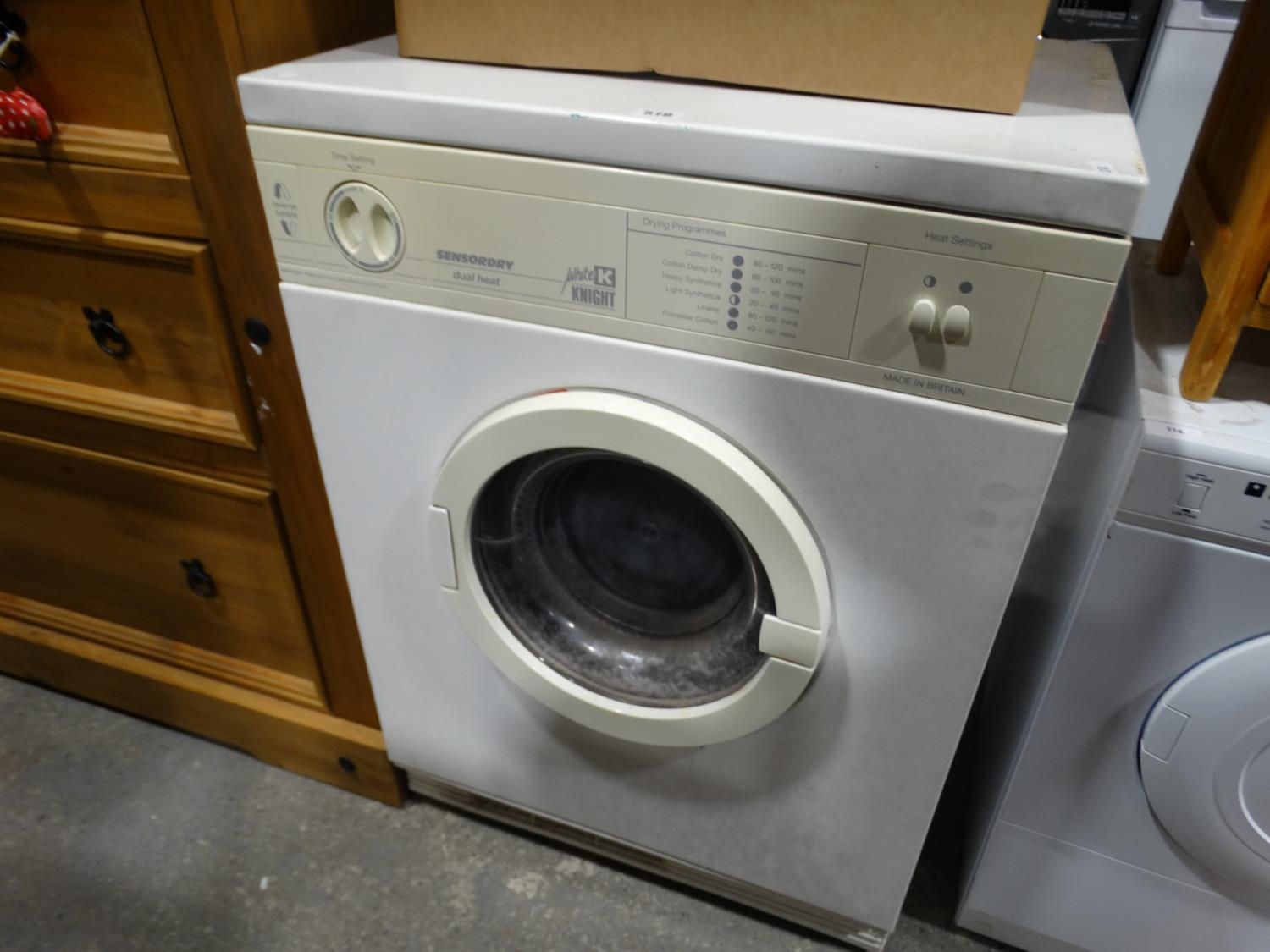 A White Knight Tumble Dryer