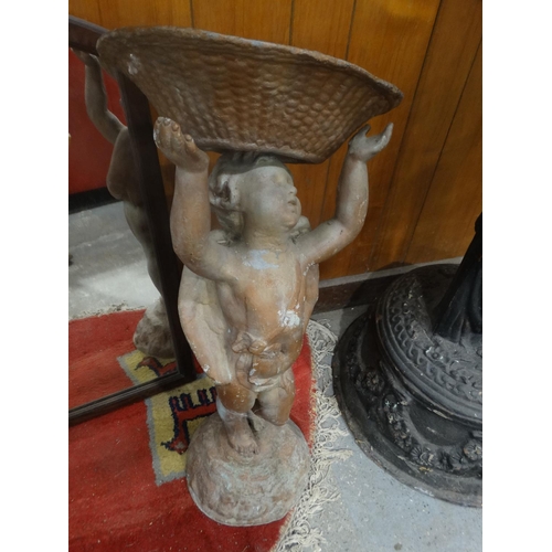 a-cast-lead-garden-sculpture-of-a-cherub-holding-a-basket-aloft-31-high
