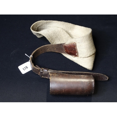 178 - A Leather Standard Bearers Brace