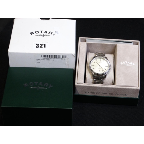 321 - A Gents Boxed Rotary Wrist Watch