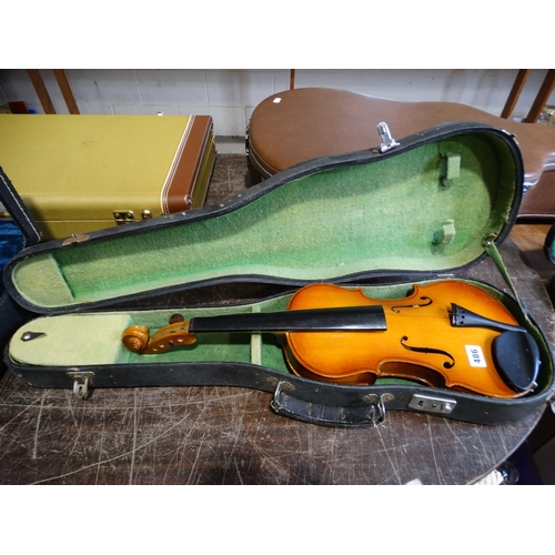 406 - A Republic Of China Violin In A Carry Case