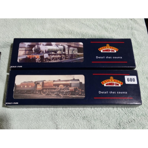 600 - Two Boxed Bachmann Steam Locomotives