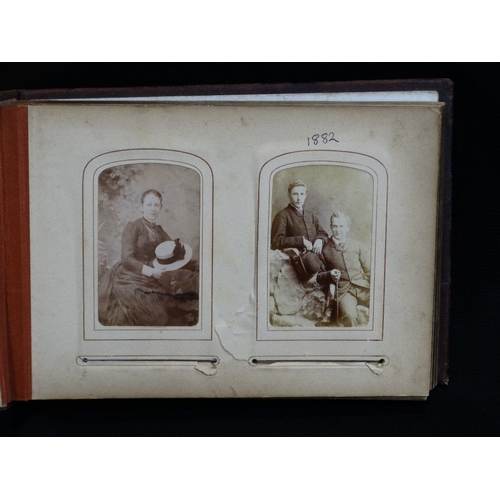 45 - Two Early 20thc Photograph Albums Retaining Cards