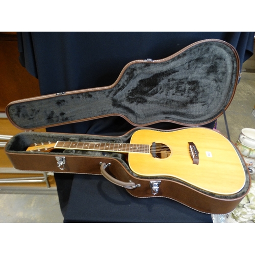 403 - A Tanglewood Model TND Acoustic Guitar In A Hard Carry Case