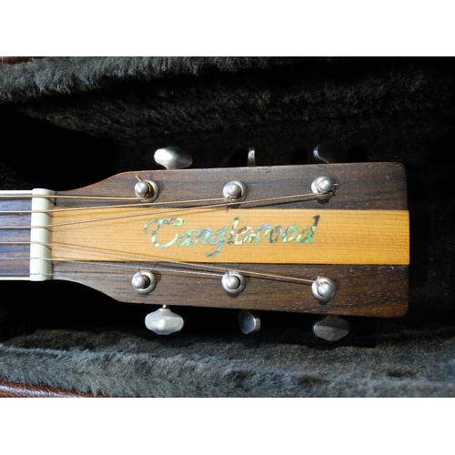 403 - A Tanglewood Model TND Acoustic Guitar In A Hard Carry Case